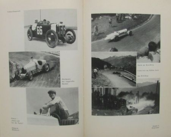 Burggaller "Das Autobuch" 1933 with autograph by Hans Stuck Motorracing-History (0329)